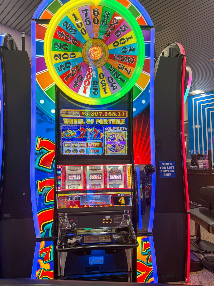 LASairport's tweet photo. Now that's one way to spend a layover. 🎰✈️

Congratulations to a lucky traveler who hit a $3.3 million jackpot on the Wheel of Fortune slot machine over the weekend in C Gates at LAS Airport!

Congratulations on your incredible win, and thanks for making LAS part of your lucky journey! 

#LASAirport #LasVegas #Jackpot
