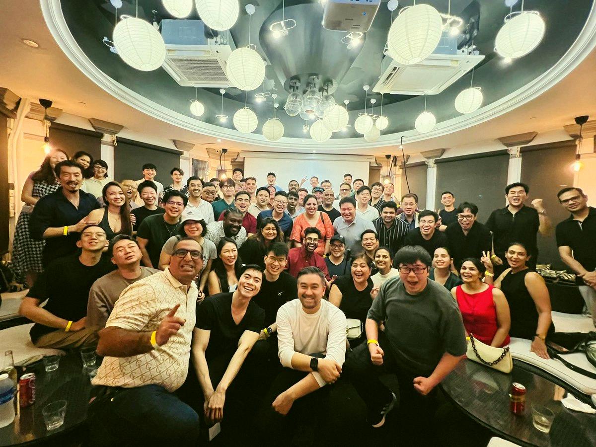 KennadyJ's tweet photo. Singapore Meetup! 

It hit me again—wherever you are in the world, people just want to chat about stocks. We're all in this super niche bubble where we actually care about Micron and Kevin Warsh, so it takes a bit more effort to find your people in real life 😂

So grateful https://t.co/zwHFPxciNJ