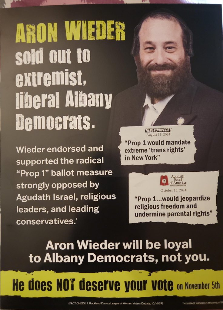 BenNazriGOP's tweet photo. Let me show you some of my previous work.

Working with @RafiSilberberg, I ran the campaign against @AronWieder when he faced @McGowan4NY because he’s a Democrat. I also ran the smear campaign against @meyertauber for backing failed left-wing candidate @Elijah4Senate. https://t.co/MDwSmXxpMc