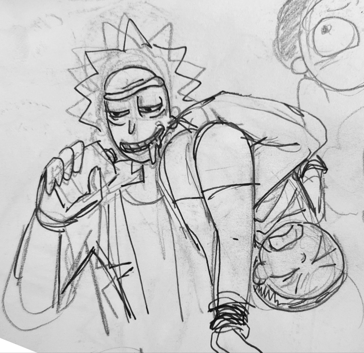 mrow4nf's tweet photo. #rickandmorty messy https://t.co/fbJVaPeouA