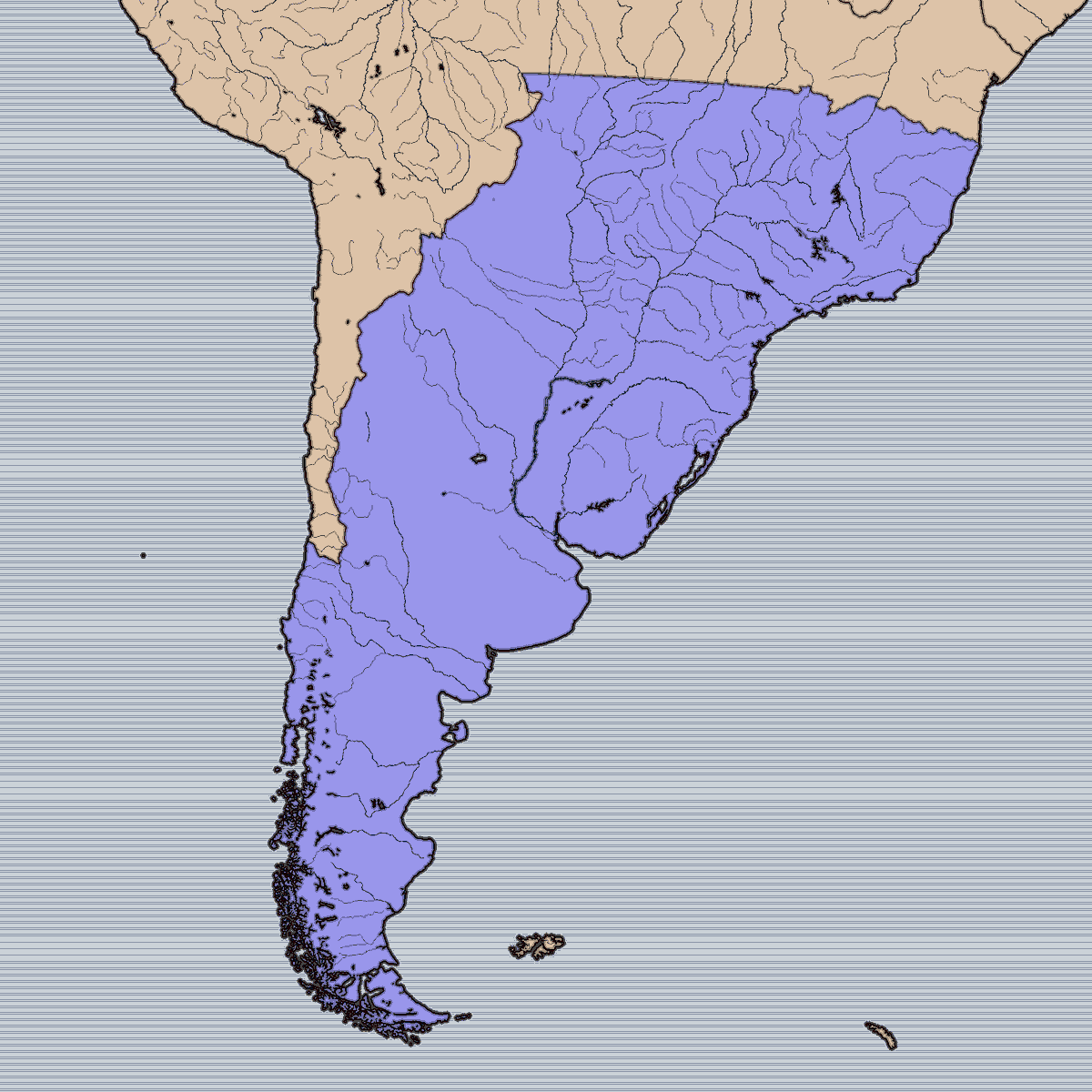 GardingoRuano's tweet photo. time to redo this map because the huguenots would likely prefer the southern cone over expanding into the cerrado and the amazon rainforest while also keeping the gold mines up in the north
just need to add a few details and come up with some names https://t.co/ZqxSelo4rK