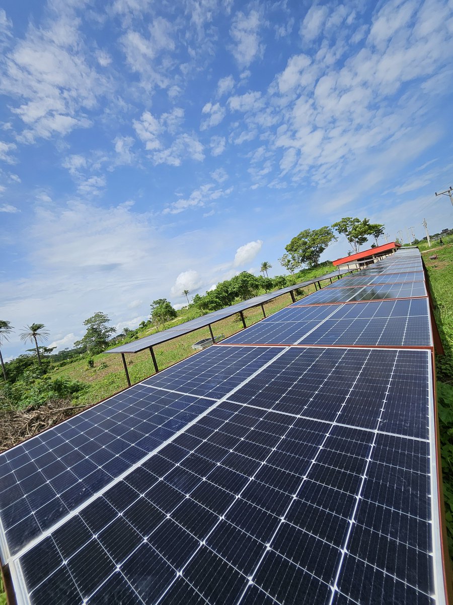 GbeleePaul's tweet photo. As an Estate Owner or Solar Investor, Did You Know?
You can generate electricity for people in your estate and start making money.

For example:
If your estate has over 500 houses, you can install a solar system that can serve all of them. Residents will collect meters and start buying units, just like electricity.

Yes, you can set up a metering system that will monitor your clients’ consumption and charge them without any stress.

Normally, if you want to recharge your meter, you buy a token — exactly how your clients will buy tokens and load their meters.

That is how your clients will buy tokens to use your solar system. You can also monitor each meter on your system and see who has tampered with a meter.

The permit to do this is not even difficult to obtain.

Recommended System Size: 
660kW Inverter System  
1MW Battery  
750kWp Solar Array 

You are good to go!