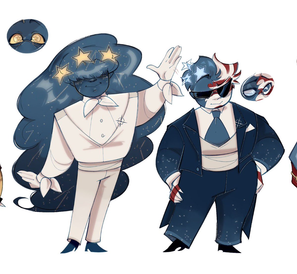 Sisu_Countries's tweet photo. I love the ‘design’ part of the process too much, I keep going back and redoing them
#countryhumans #countryhumansusa #countryhumanseu https://t.co/TpqDYCa5IO