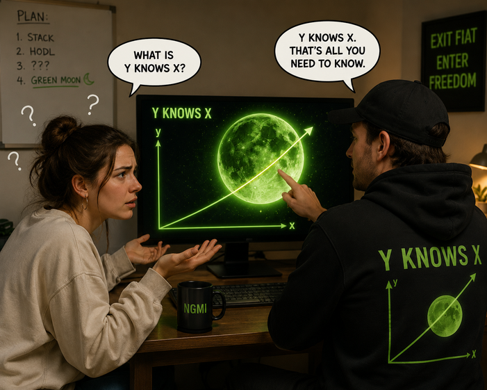 yknowsx's tweet photo. She said: "We need to talk." I said: "Y knows X. https://t.co/4Wmv7Gmsf1