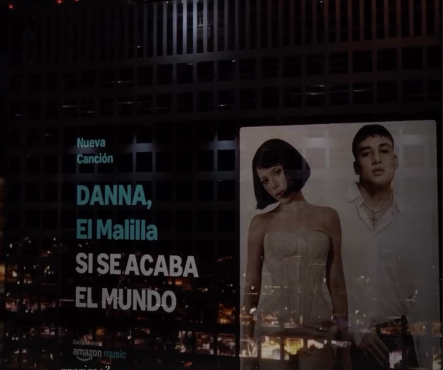 sourceofdanna's tweet photo. DANNA y El Malilla en publicidad para "SI SE ACABA EL MUNDO" https://t.co/iuo034S5aX