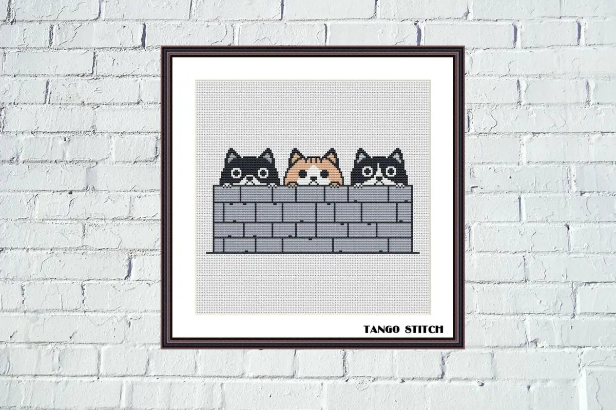 lena6702's tweet photo. Three cute kittens easy cross stitch pattern https://t.co/IwQzrBLbRz
#crossstitchpattern #crossstitch #needlecraft #stitching #embroidery #crafts https://t.co/LoL6lzGOIv
