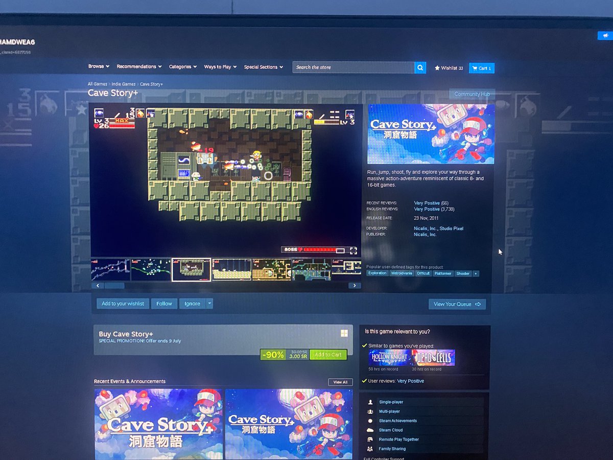 pixel9901's tweet photo. سوال شباب هل اللعبتين ذولي يستاهلون

the binding of Isaac
و
 قصة الكهف Cave story https://t.co/lsaIuLzbxZ