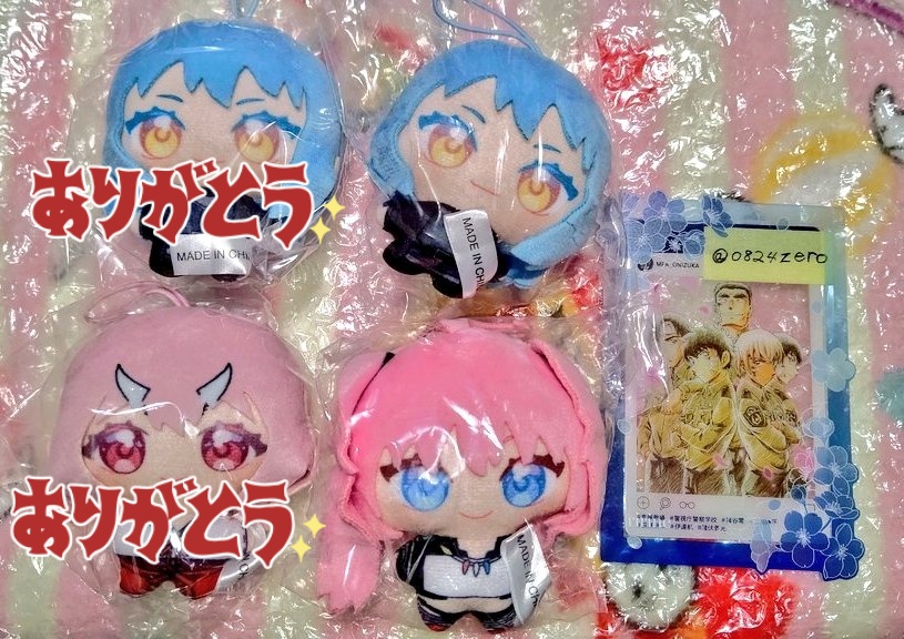 0824zero's tweet photo. 【交換·譲渡】 転生したらスライムだった件 転スラ ゆめぬい

譲 → リムル1,ミリム1

求 → 各500円 +送料(ゆうちょ)

＊郵送️
＊リムルはミリムと纏めてお迎え優先

お気軽にお声がけください(*.ˬ.)" https://t.co/dcsPkQDoQU