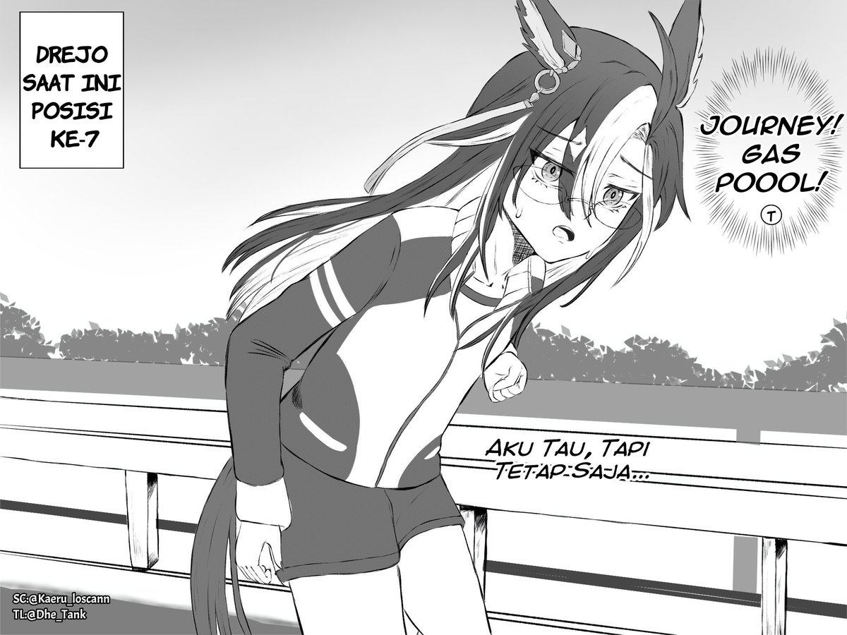 Dhe_Tank's tweet photo. Terjemahan Indonesia Oleh @Dhe_Tank

[Manga]
"Rom-Komnya Dream Journey Hanya Sebuah Lelucon"
(Chapter 1 - Sebuah Tiket Kemenangan)

*it's not about "a joke" at all 😌ytta 🗿

#ウマ娘 #Umamusume #ウマ娘英訳 #UmaTranslations #TLIDN #IDTL 
#ドリームジャーニー https://t.co/8BArNyhQvn