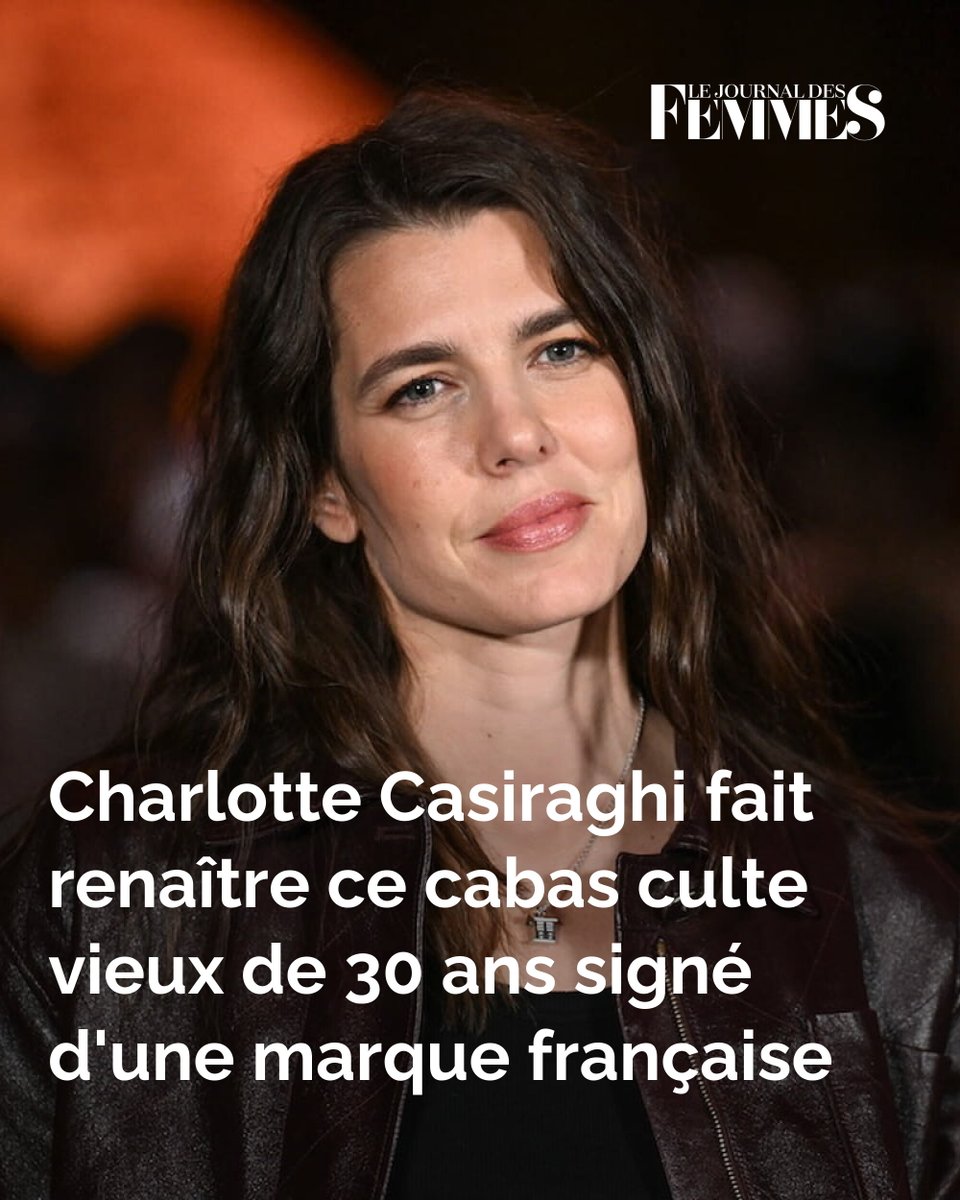 journalDfemmes's tweet photo. Charlotte Casiraghi fait renaître ce cabas culte vieux de 30 ans signé d'une marque française
➡️ https://t.co/W5qtDwIYDg https://t.co/gS5KdUX7zc