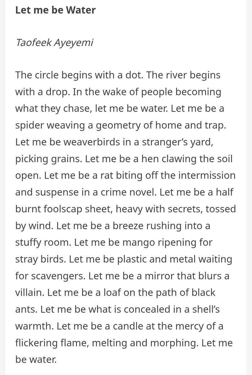 Aswagaawy's tweet photo. Delighted to share my poems published in the inaugural issue of THE UGLY REVIEW @uglycollective_. 

Attached is "Let me be Water." Go read "Sizing Up" here:
https://t.co/4D8E7NfvME
CHEERS 🥂 https://t.co/7PYhfjBil7