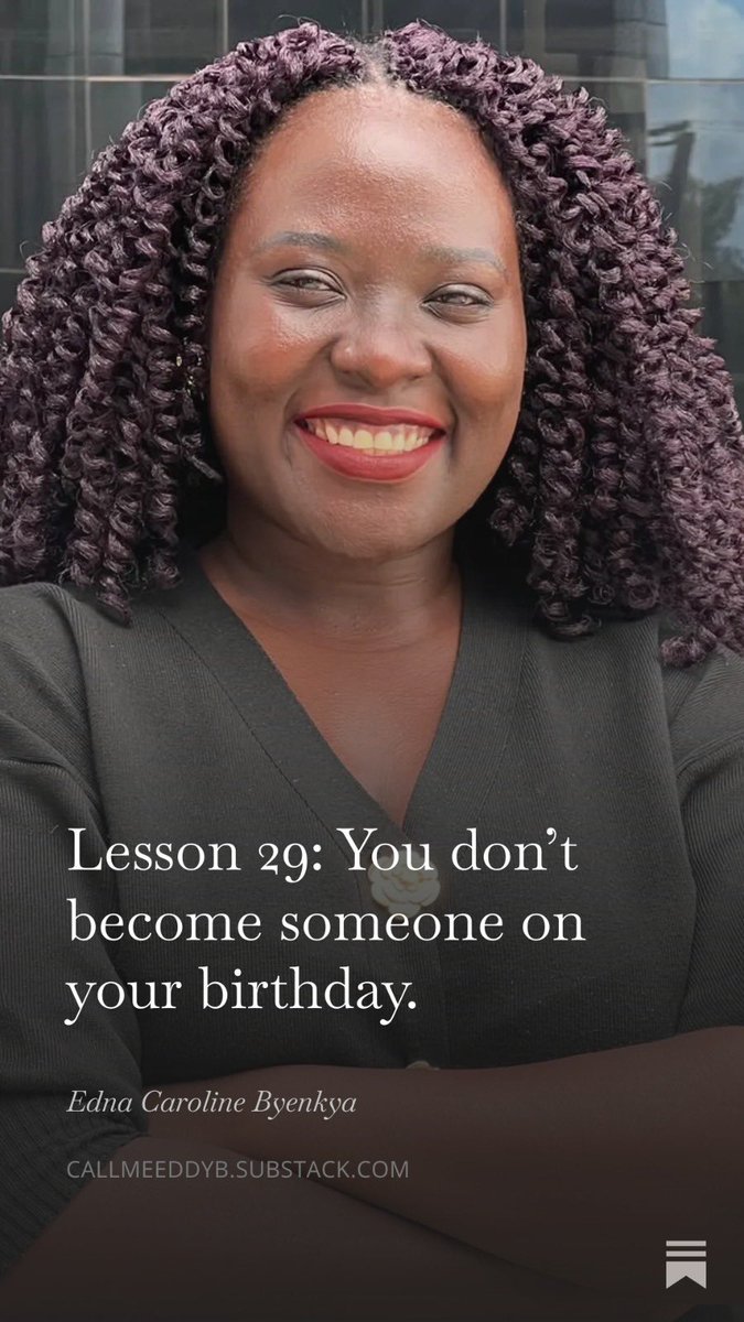 EdnaCaroline10's tweet photo. If there's anything my twenties taught me, it is that becoming isn't an event.

Lesson 29! 

Read here: https://t.co/OkDvdEip5J 

#grief #loss #living #becoming https://t.co/MaLXOzKnpe