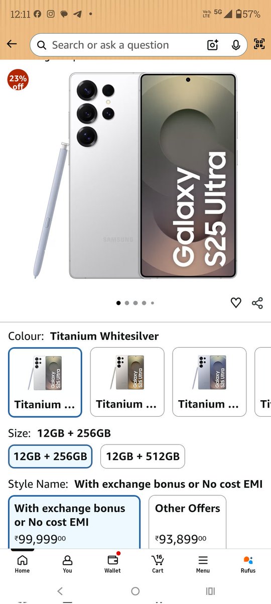 Riyaz_3397's tweet photo. @stufflistings Snapdragon 8 Elite processor, a built-in S Pen 🖊️ 
#AmazonPrimeDay #GalaxyS25UltraDay2 https://t.co/mJuv8R38dn