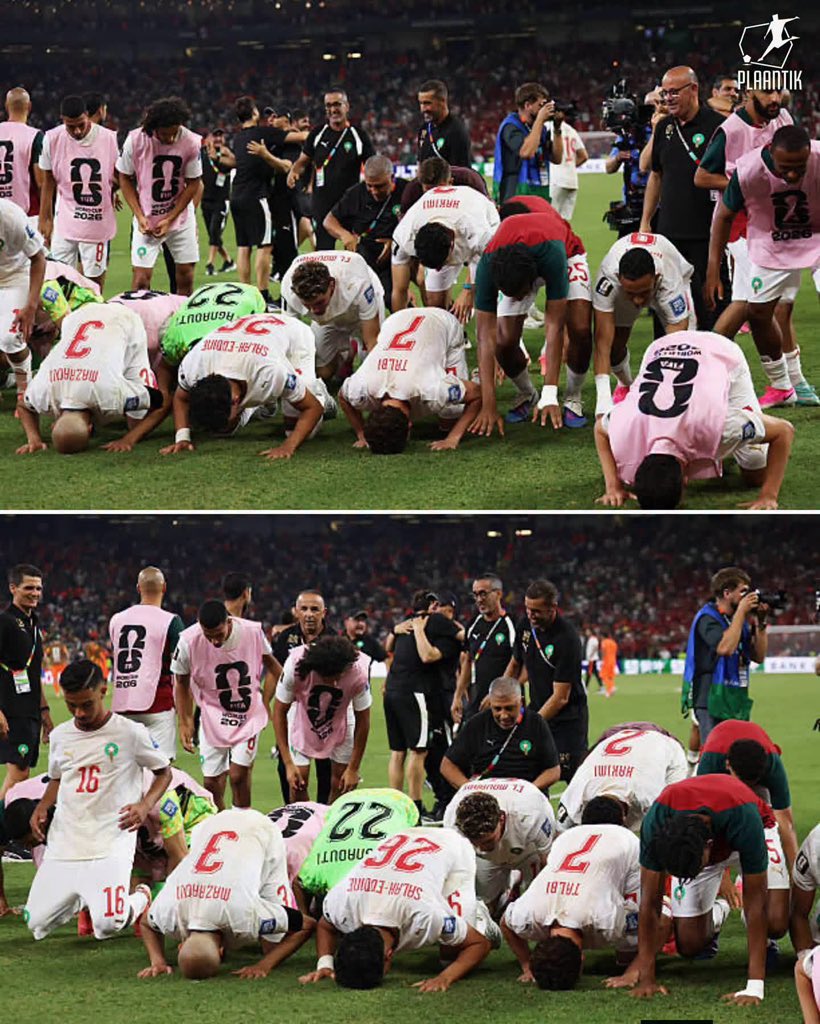 mo7ammedabdalah's tweet photo. اسجدوا للقهار 
اسجدوا للجبار 
بعد هزيمة دولة من أكثر الدول اليمينية الكارهة للإسلام 

عظموا شعائر الله حتى ولو في رياضة طالما الأمر مؤثر https://t.co/5Lf0nYI3MR