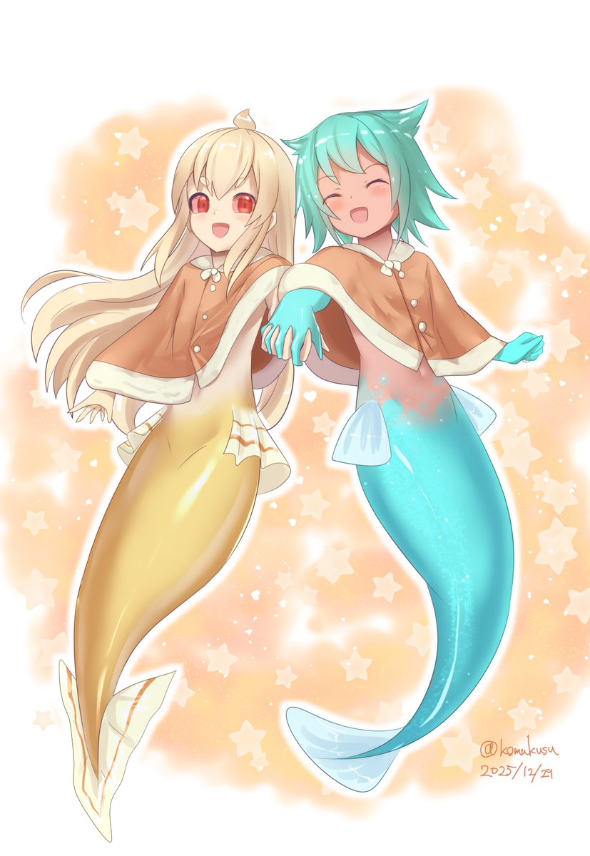 komukusu's tweet photo. #人魚の日
うちのお菓子ちゃんたちでお祝いです！ https://t.co/4eziJ5dxVg