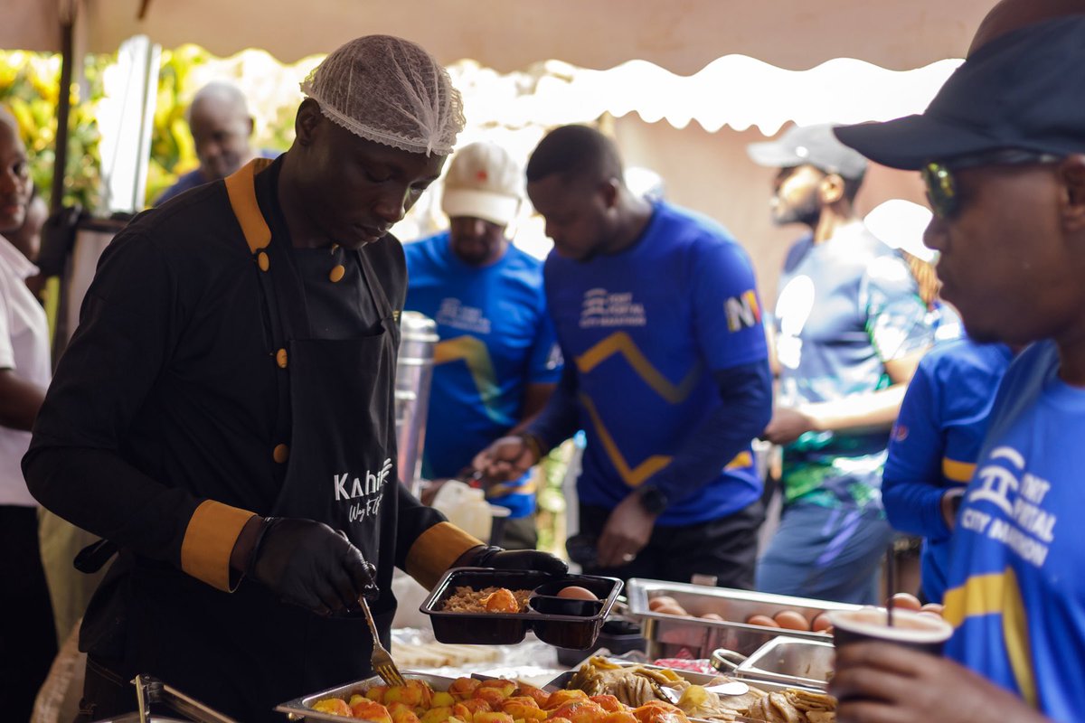 FPcitymarathon's tweet photo. GOOD NEWS! 🍳

We've partnered with KaHive to serve up a delicious breakfast after your race. 

A hearty breakfast hits different after conquering your 5km, 10km, 21km, or 42km. Simply select the breakfast option at registration and let us handle the rest. 

Cross the finish line. Then treat yourself. 

Register now 👇
https://t.co/VmwiDPREPi or dial *272*7#

See you on 18 July at Boma Grounds, Fort Portal.