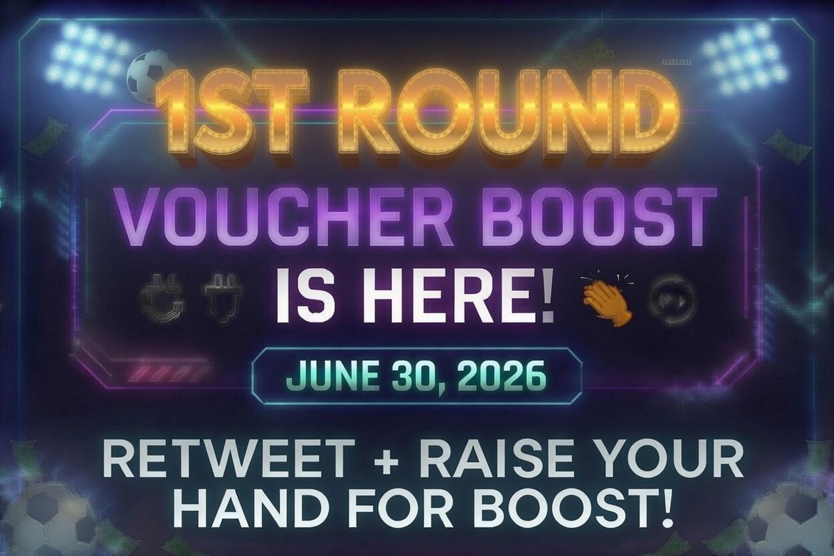 bettingPlug's tweet photo. Tuesday   Voucher boost - 30 June 2026

Entries OPEN  now!!!  

Retweet &amp; raise your hand for a boost
 
#BettingPlug https://t.co/2zLKbuNVkh