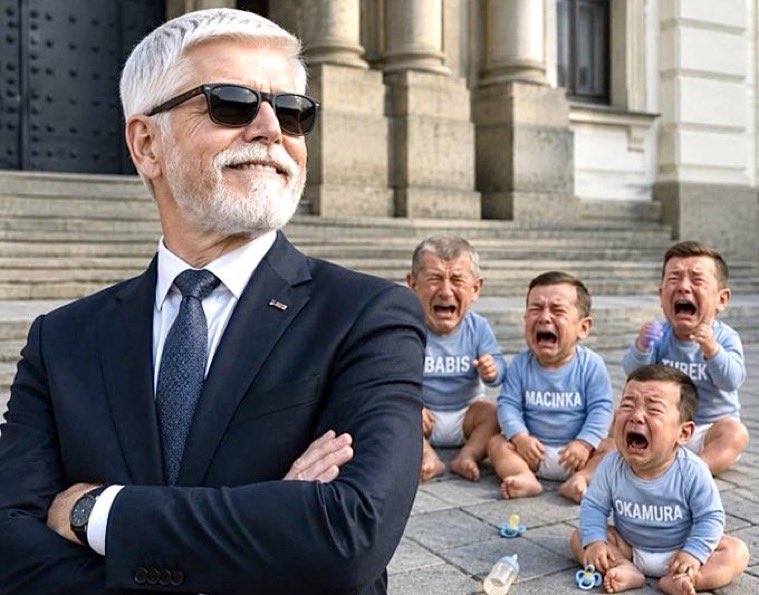Polgara_ra's tweet photo. Stbák @AndrejBabis je tak posranej strachy, že se ani nezúčastnil jmenování nového ,,engeše” na Hradě 
🤣🤣🤣🤮🤮🤮 https://t.co/Tf2wRMGSTx