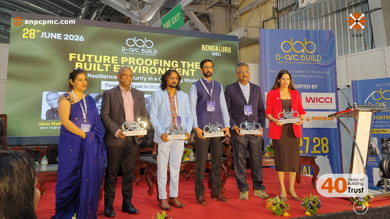 ANPIndia's tweet photo. ANPCPMC was proud to join D-arc BUILD 2026 at BIEC, Bengaluru, for the session "Future Proofing the Built Environment."
Great to share the stage with industry leaders shaping resilient, future-ready infrastructure.
π https://t.co/WL3beuJ8mr
#DarcBuild2026 #ANPCPMC https://t.co/oFWzF6LtRa