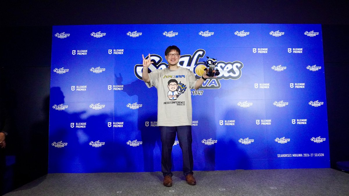 Bballnews2for1's tweet photo. 【#Bリーグ】
#シーホース三河 は30日、新体制発足記者会見を実施。
佐古賢一社長兼GM、富田克巳副社長、安齋竜三ヘッドコーチ、佐々宜央アソシエイトヘッドコーチが登壇し、新体制で挑む新���ーズンへの意気込みを語りました。
外国籍3選手はすでに決定しており、後日発表があるとのこと。Bプレミア初年度をどのようなチームで戦い抜くのか、注目です。
（愛知支局・榊原）