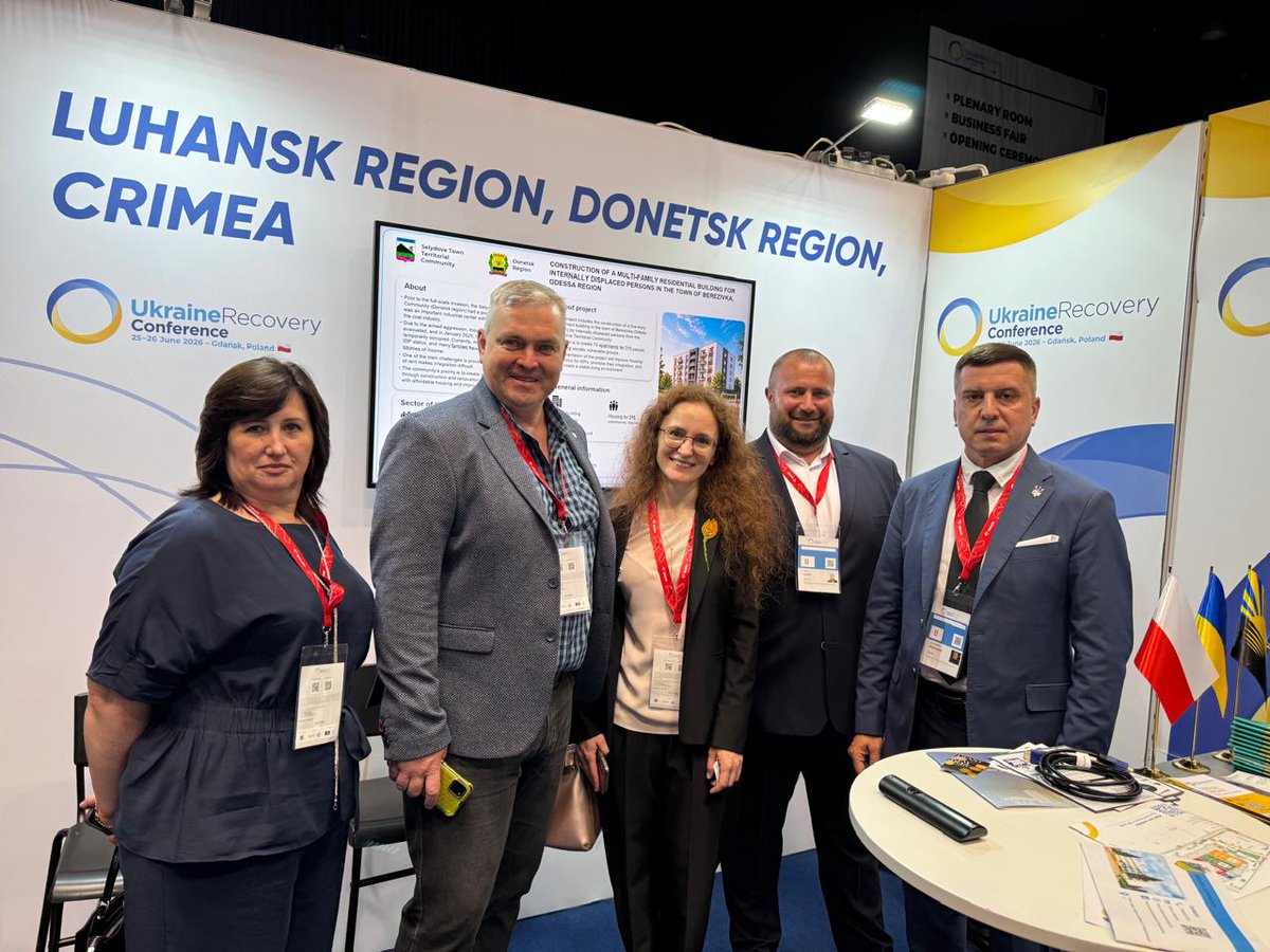 SNU_EDU's tweet photo. Professor Inna Semenenko of the Department of Economics and Entrepreneurship at Volodymyr Dahl East Ukrainian National University participated in the Ukraine Recovery Conference (URC) 2026 held in Gdańsk, Poland.

https://t.co/1PkPoOBT77

#URC2026 #UkraineRecovery #VDEUNU https://t.co/GShRPTNtEj