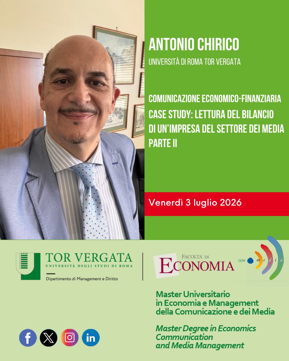 Comunica_Media's tweet photo. 𝐂𝐀𝐏𝐈𝐑𝐄 𝐈 𝐍𝐔𝐌𝐄𝐑𝐈, 𝐆𝐄𝐒𝐓𝐈𝐑𝐄 𝐈 𝐏𝐑𝐎𝐆𝐄𝐓𝐓𝐈, 𝐆𝐔𝐈𝐃𝐀𝐑𝐄 𝐋𝐄 𝐏𝐄𝐑𝐒𝐎𝐍𝐄
Al @Comunica_Media  prosegue il percorso con un programma che unisce organizzazione, analisi economico-finanziaria, project management e data analysis. Scopri le info ⬇️ https://t.co/UOQzTVHH0v