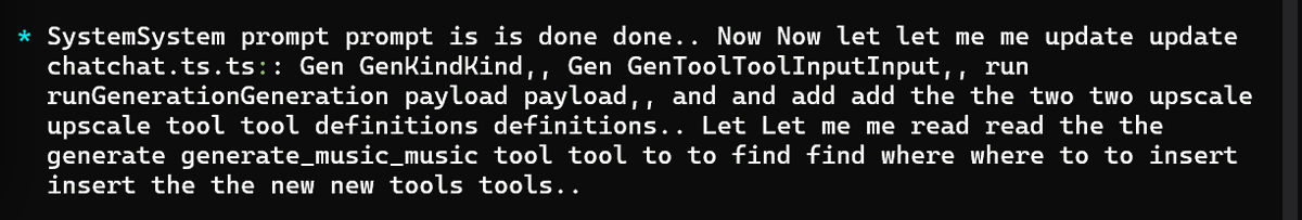 IgorGridel's tweet photo. GLM 5.2 is on the same level as Fable 5, which is a strange take 
My GLM 5.2 is working in a weird way. https://t.co/OngSNSrtME