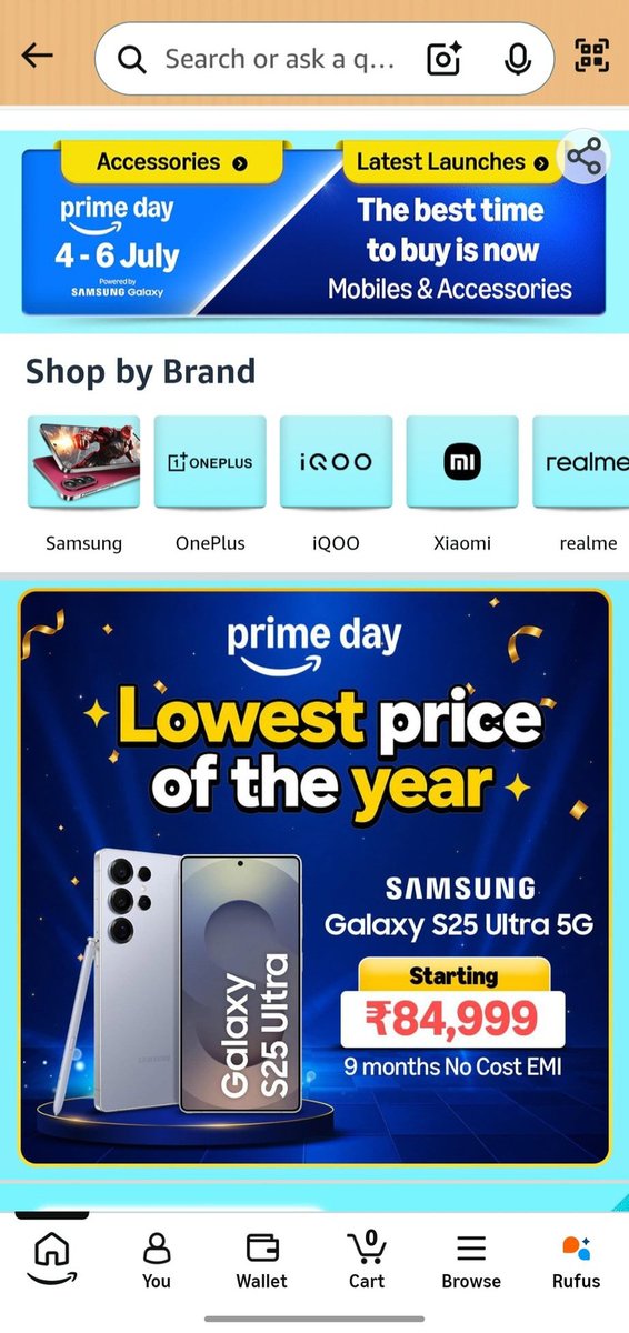 ParsuramSamal3's tweet photo. @stufflistings My favourite features is -Galaxy AI with Snapdragon 8elite chipset .
Tag friends- @Kalyan096339772 
@Kalyan096339772 
#AmazonPrimeDay 
#GalaxyS25UltraDay2 https://t.co/THIJHQmWji