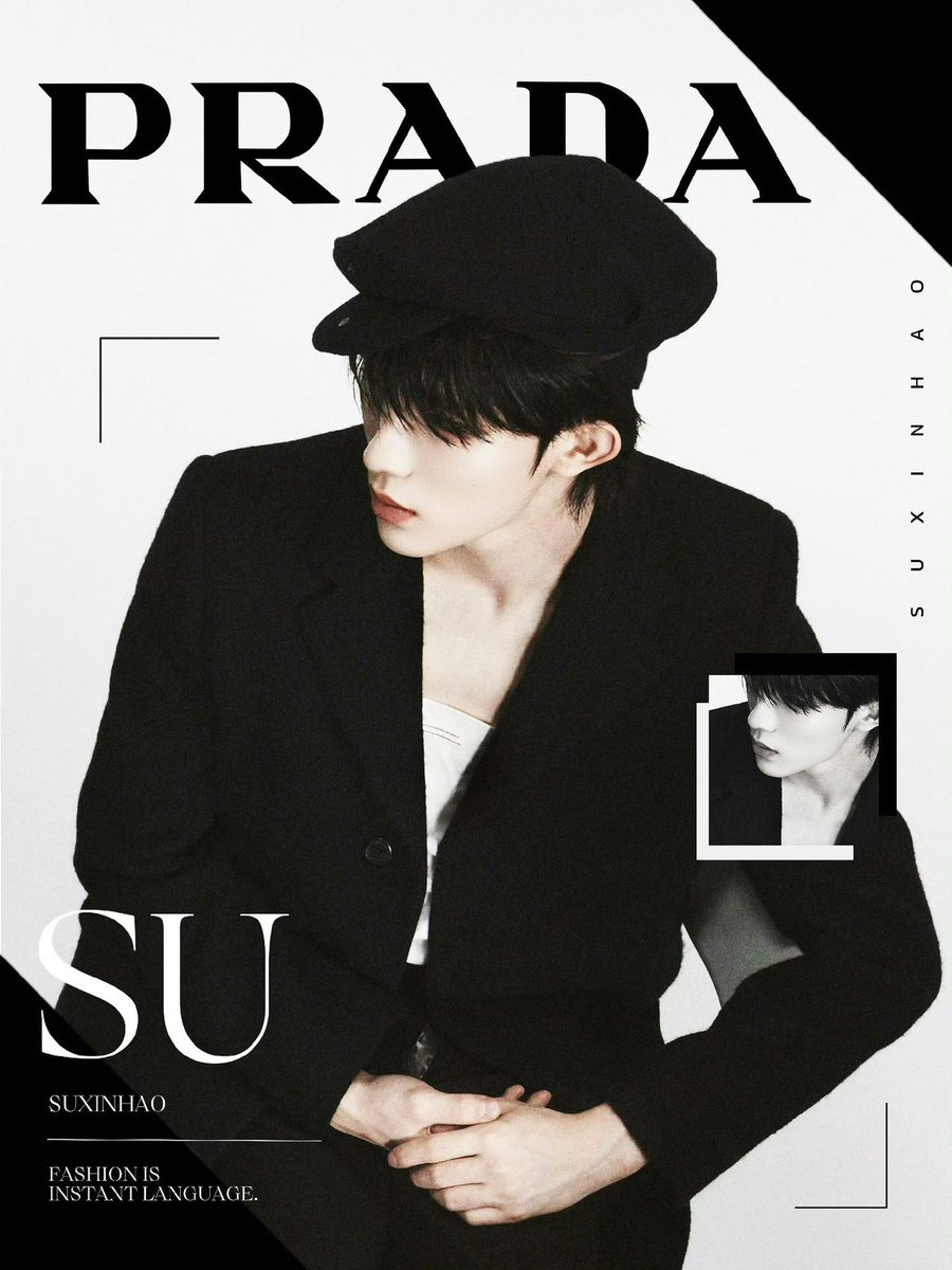 soprazucca's tweet photo. @Prada From campaign films to SU’s 19th birthday documentary, from airport looks to casual outfits, from ready-to-wear to bags and accessories, SU has been serving the PRADA energy nonstop. Looking forward to the collaboration! ❤️ 

@Prada 

#SuXinhao
#Prada
#SuXinhaoXPrada https://t.co/1ab4yc7JNH
