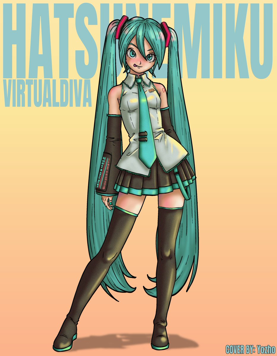 Y0ZH0's tweet photo. Virtual Diva - Miku! https://t.co/SLhdvf8wyQ