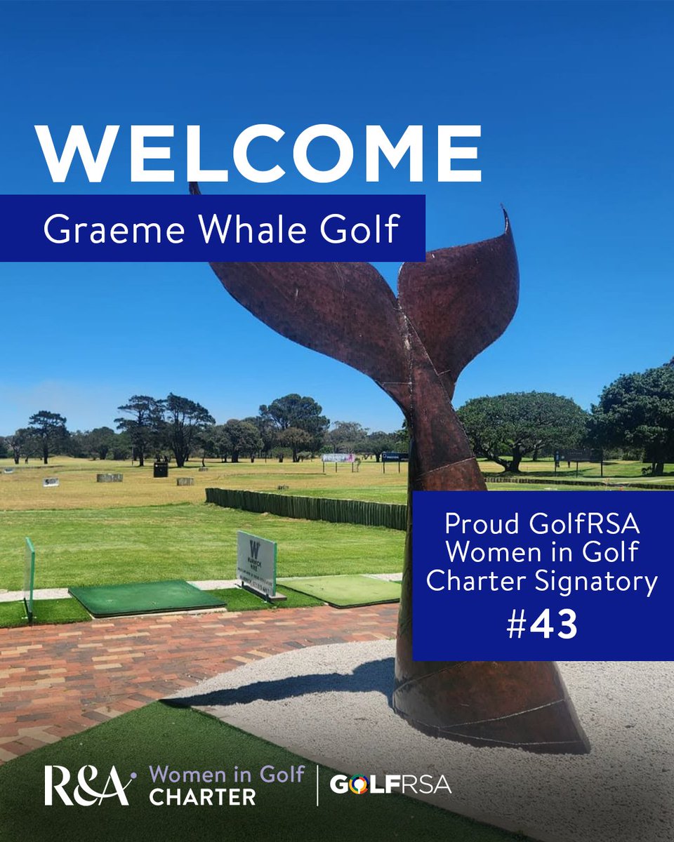 GolfRSA's tweet photo. Graeme Whale Golf is now a Women in Golf Charter Signatory, partnering with GolfRSA and The R&A to help grow opportunities for women in the game and shape a more inclusive future.
#womeningolf #golfrsa #futuregolf https://t.co/3GYzCrRxto