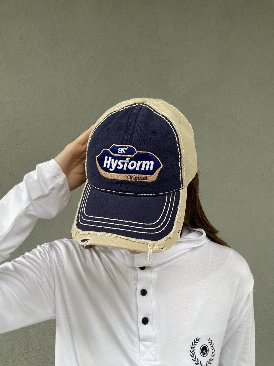 HYSFORM™】 □ITEM LINE-UP GRAPHIC DAMAGE CAP PRICE：¥8,800 tax-in