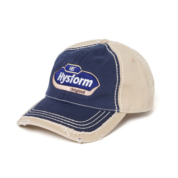 HYSFORM キャップ グレー HYSFORM™】 □ITEM LINE-UP GRAPHIC DAMAGE CAP PRICE：¥8,800 tax-in