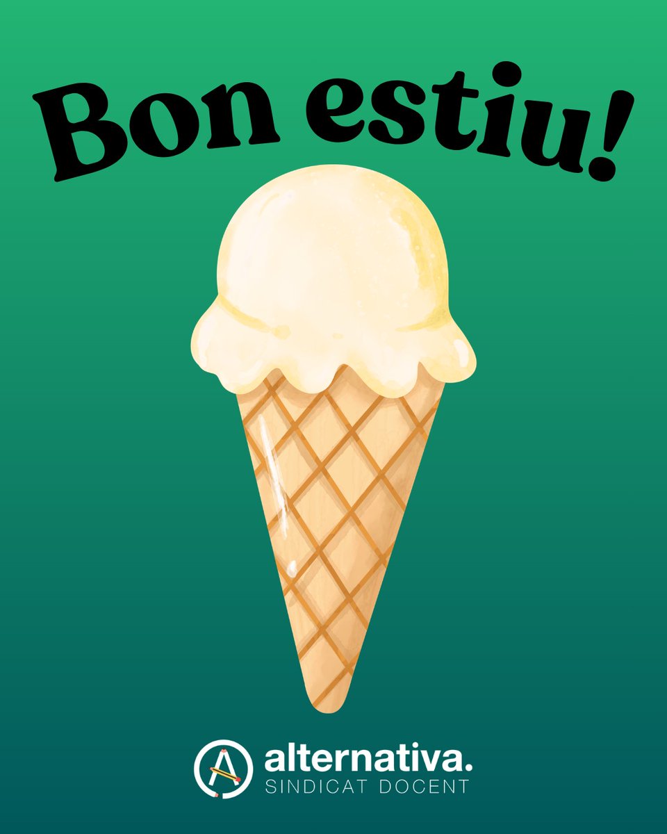 SindAlternativa's tweet photo. 🌅BON ESTIU  🌅

⏳Arriba el final d'un curs intens i és el moment de fer una pausa merescuda. Volem aprofitar aquestes línies per expressar-vos el nostre agraïment més sincer per la tasca extraordinària que heu dut a terme a les aules de les nostres illes.
↘️ https://t.co/YSO3OcNZDC