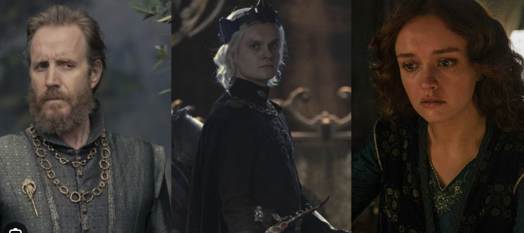 dauntlesseskimo's tweet photo. It is crazy how House Hightower is the most powerful, dangerous faction in HOTD, but by the time GOT starts, they are basically a footnote. 

Otto and Alicent ran the whole world, and 170 years later, their descendants are just chilling in Oldtown reading books while the world burns. 

Did the Dance of the Dragons completely break them?
