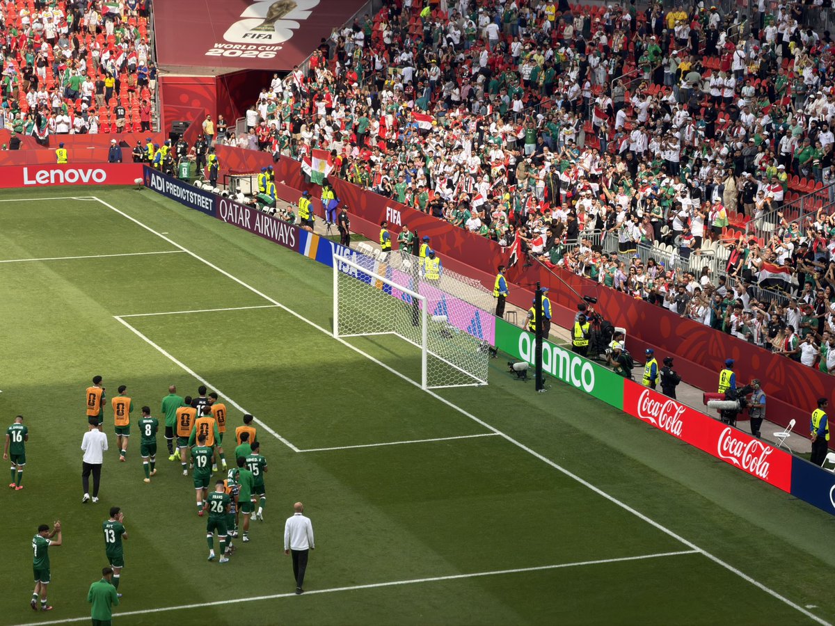DivahHQ's tweet photo. Watching one of my World Cup teams lose in 4k. 
#worldcup2026 #fifaworldcup2026 #iraq #senegal https://t.co/lxj3A3XsF6
