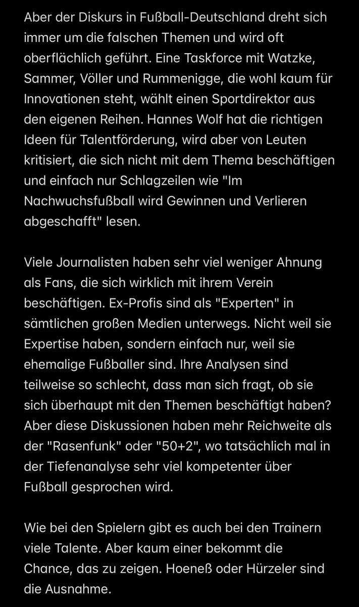 schwarzundgelb1's tweet photo. Der deutsche Fußball hat sich selbst in die aktuelle Krise manövriert. Indem man sich auf die Erfolge inklusive WM-Titel 2014 ausgeruht und zu lange auf die falschen Leute gehört hat.

Wenn sich daran etwas ändern soll, müssen wir endlich die richtigen Schlüsse ziehen.

#DFBTeam https://t.co/YGo72R9ckC