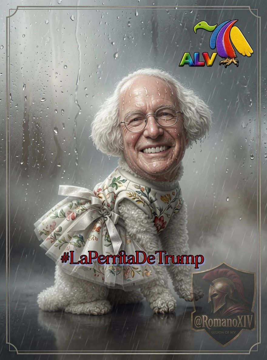 Txmxdf's tweet photo. #LaPerraDeTrump #SalinasPliego
Tenía lana, tenía poder, tenía tele... pero le faltó lo que no se compra: dignidad. Ahora llora en inglés para que Trump lo perdone.  
#LaPerritaDeTrump
#Usurero https://t.co/jI5Z5QoUOw