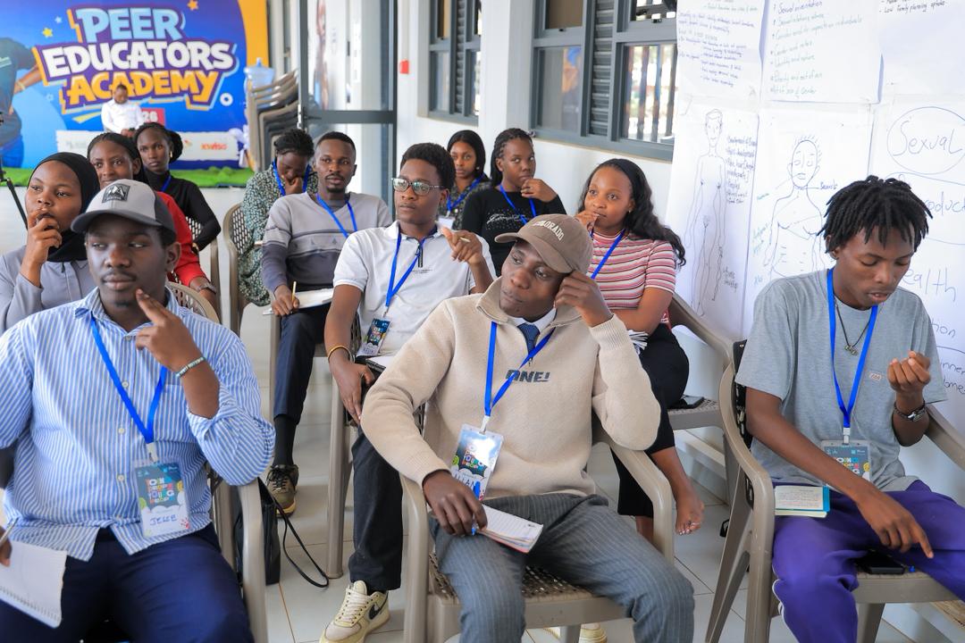 reachahand's tweet photo. Abishiag Wabwire Nabwire guided the peers through an engaging session on Sexual and Gender-Based Violence, unpacking the key differences between sex and gender and exploring how gender roles, norms, and stereotypes shape the opportunities and experiences of young people.

The peers reflected on issues of gender equality, gender equity, domestic violence, and the harmful social expectations placed on women and men. The session challenged them to think critically about how these norms influence education, relationships, leadership, and everyday life.

#PEA26 #ReachAhandAfrica