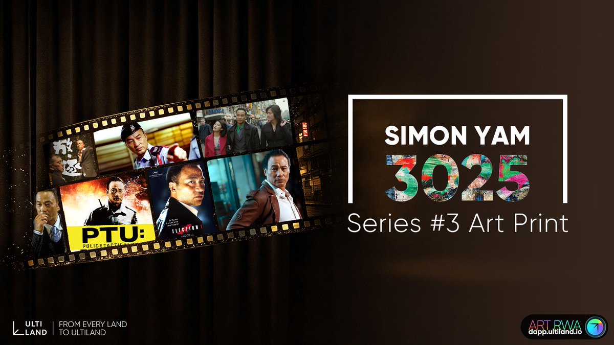 ULTILAND's tweet photo. 👁 Simon Yam’s 3025 — not a celebrity art drop, but a bridge from Hong Kong cinema’s golden age to the future of on-chain art.

We sat down with the man behind the vision: actor, photographer, painter, and seventy-one-year-old beginner.

🎬 Why 3025 is a new opening scene
🖼 How a limited print becomes an asset
🔮 What art + RWA means for the next thousand years

👉 Full story: https://t.co/Fa0TEWE0Xm

#ULTILAND #SimonYam #3025 #RWA