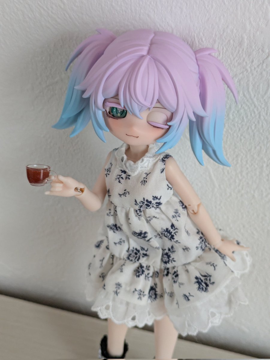 Bui_v_zel's tweet photo. ねお「お茶〜」
#星願少女 https://t.co/w0w0LflC2u