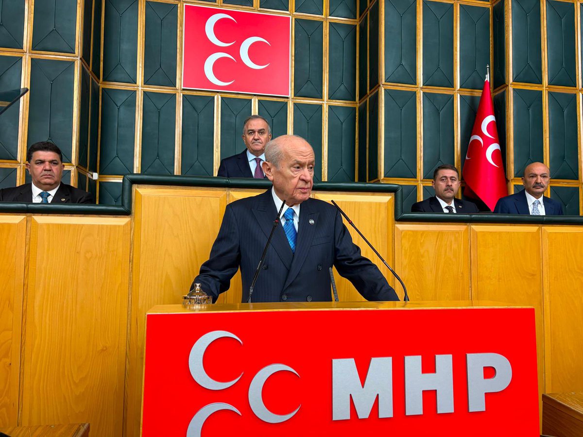 MhpTbmmGrubu's tweet photo. MHP TBMM Grup toplantımız başladı, Genel Başkanımız Sayın Devlet Bahçeli @dbdevletbahceli konuşuyor. https://t.co/dgCRCQ4lDi