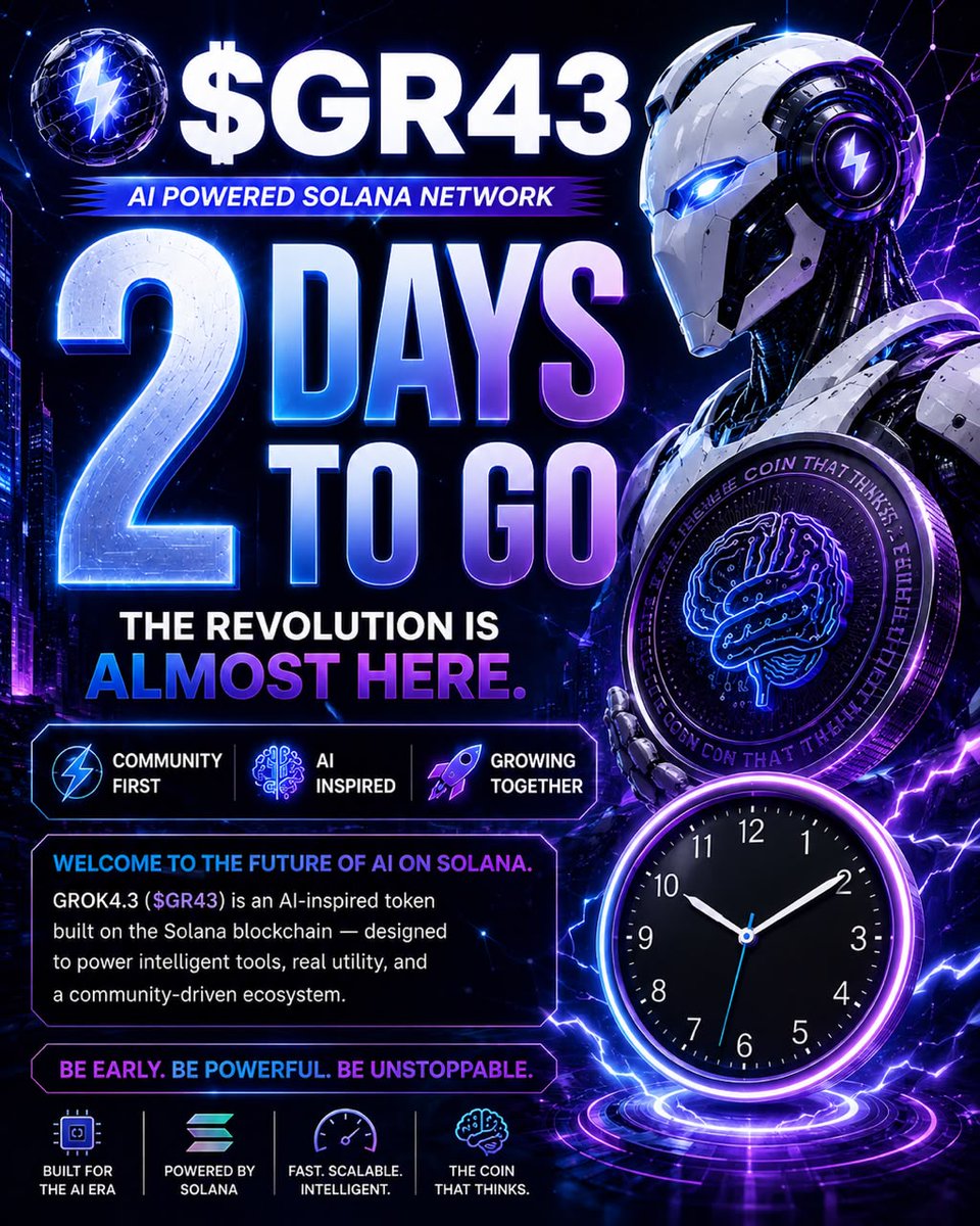 Gr43sol's tweet photo. Are you ready? Just 2 days to go guys. 2 days. One of the biggest runner is about to take place. Don't fade. https://t.co/W1T2c5snGc