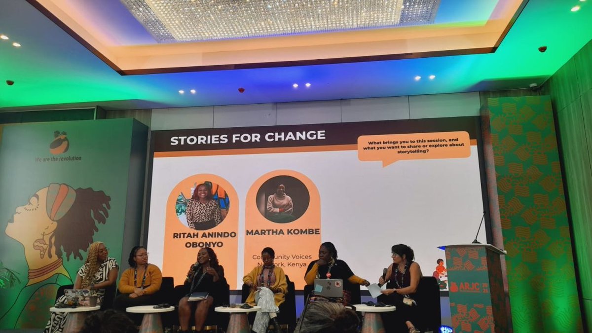KombeMartha's tweet photo. It's taken me a while to post this.
June reminded me that purpose is often tested before it's celebrated.
Representing @SautiZetu254 at the #ARJC Conference, sharing our community storytelling work and learning from incredible movement builders, reminded me that communities don't just deserve a voice, they already have one.
Our role is to listen.
#NarrativeChange #CommunityVoices