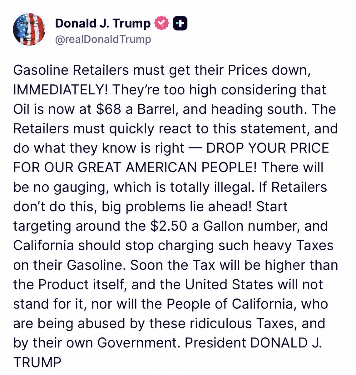 k1aa17's tweet photo. アメリカでガソリンスタンドをやってる人、大統領がガソリン代をもっと下げてほしいって言ってるよ。 https://t.co/pMLK4L5Lki