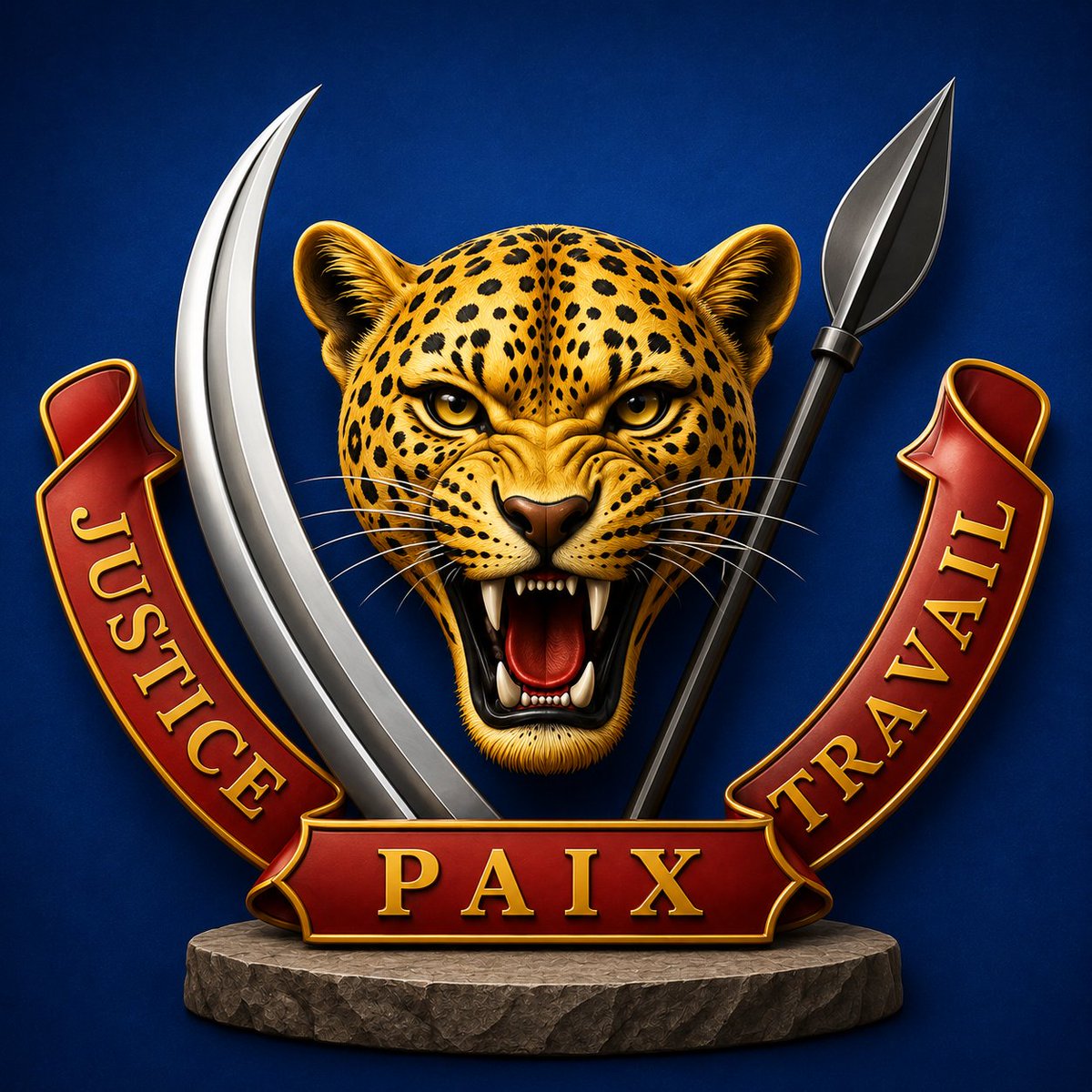 RudySMW's tweet photo. Bonne fête  d'indépendance.
J'ai toujours voulu  qu'on améliore  notre armoiries. Donc voilà
#RDCongo #DRCongo #coatofarms  #design https://t.co/FKVCXyuZ82