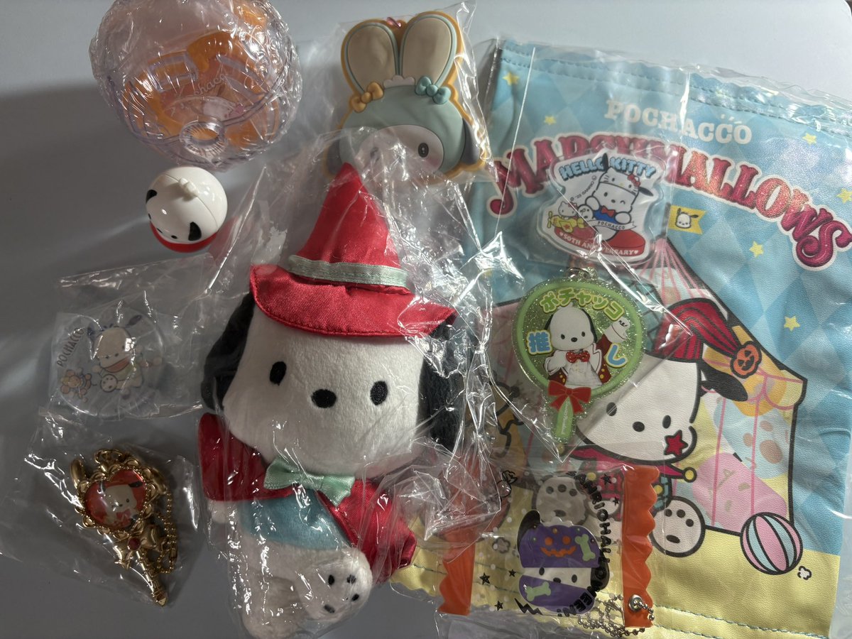 rc_ju6's tweet photo. サンリオ　グッズ　交換・買取

【譲】画像1-8枚目
【求】同異種クロミ

都内手渡し又は郵送での交換希望。
買取でサイト通しの場合手数料いただきます。 https://t.co/9Axify7yQi