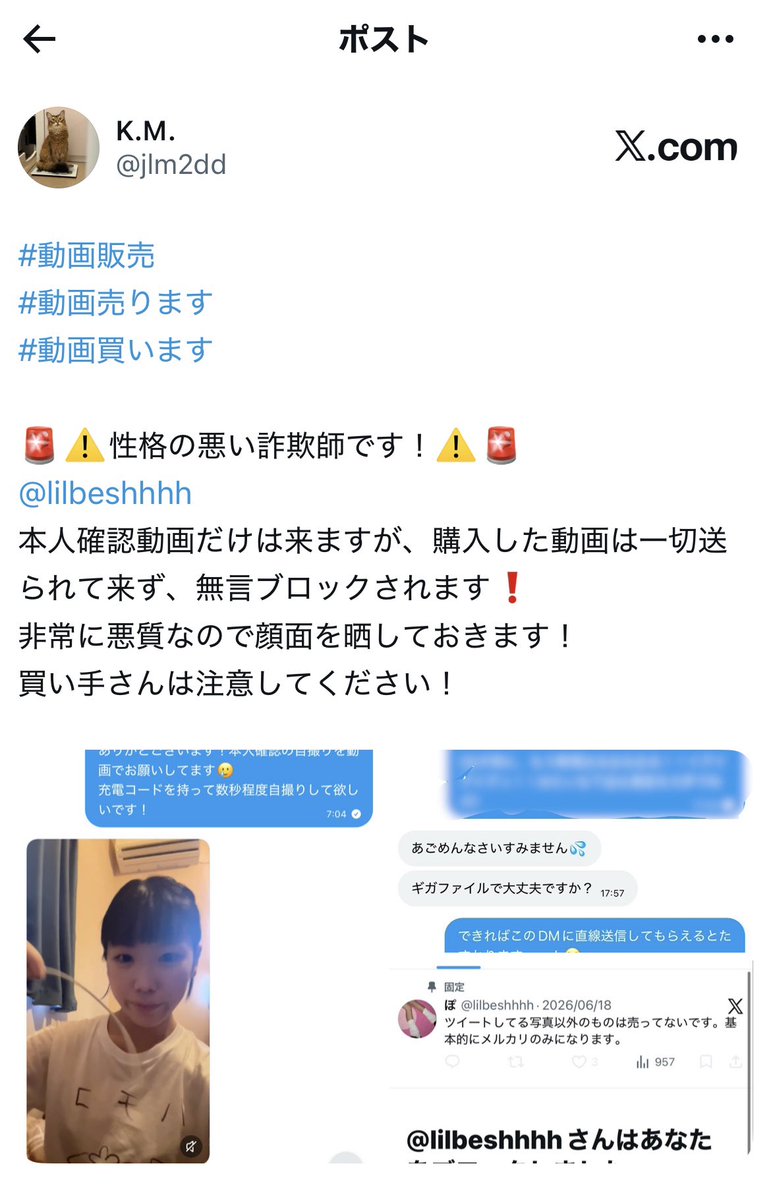 jlm2dd's tweet photo. @runan5n 悪質詐欺師からリプライ送られてます！注意してください！
@lilbeshhhh https://t.co/sj01Fifdy8