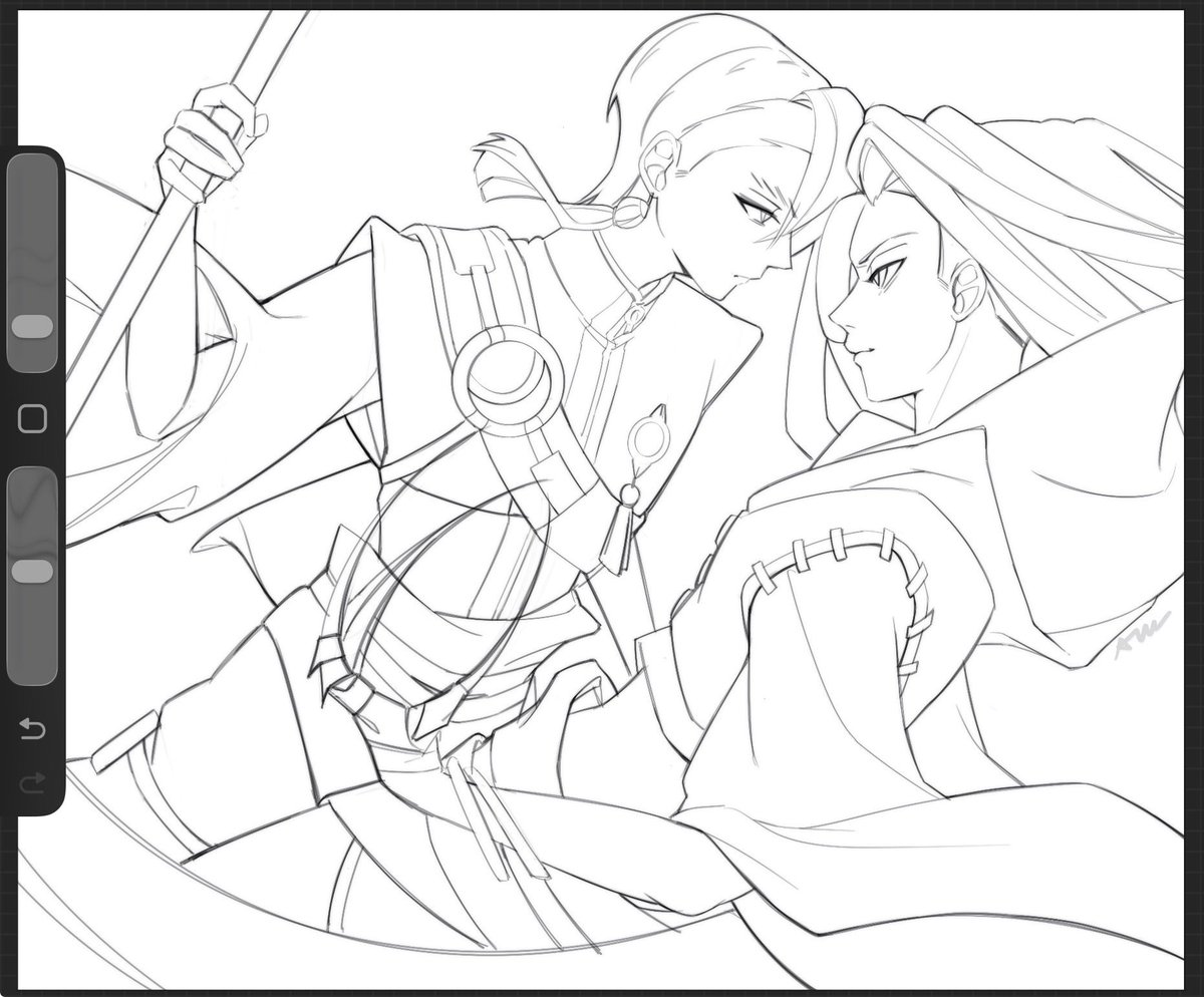 azuslt's tweet photo. Line process 

#janka #zanka #jabber #gachiakuta https://t.co/fTF5zRqZjs