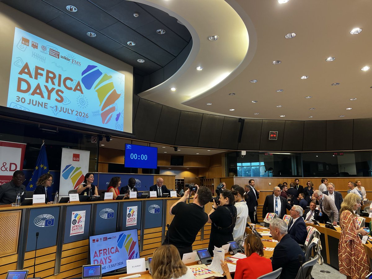 🌍 FEPS is participating in the S&amp;D Africa Days! Join us in person or online:


FEPS fringe events include
💲#TaxJustice and international financial reforms
🟢Shared responsibility in green industrialisation and #ClimateJustice
📕Live talk show with